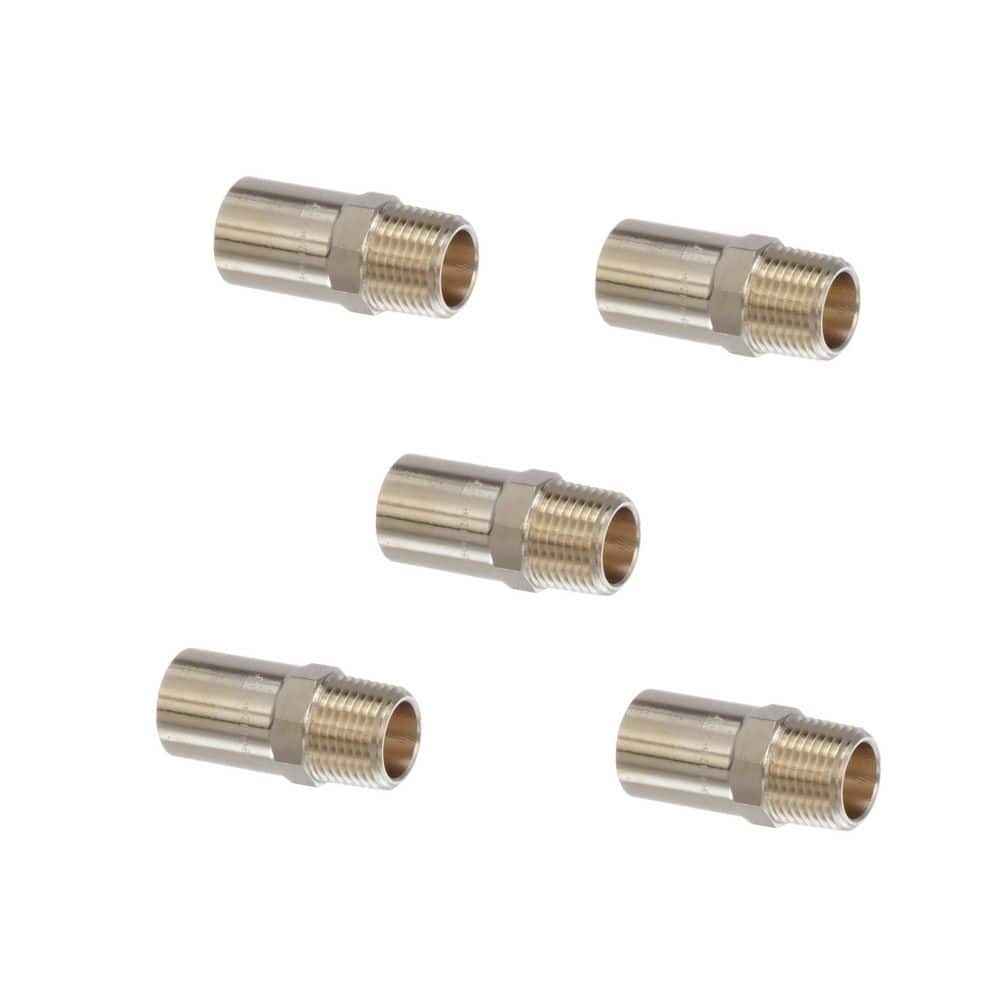 Viega ProPress 3/4 in. FTG x 1/2 in. MPT Zero-Lead Bronze Street