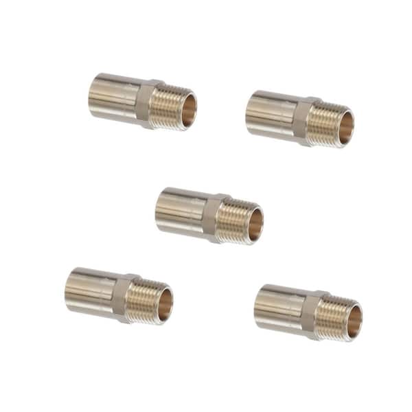 Viega ProPress 3/4 in. FTG x 1/2 in. MPT Zero-Lead Bronze Street Adapter (5-Pack)