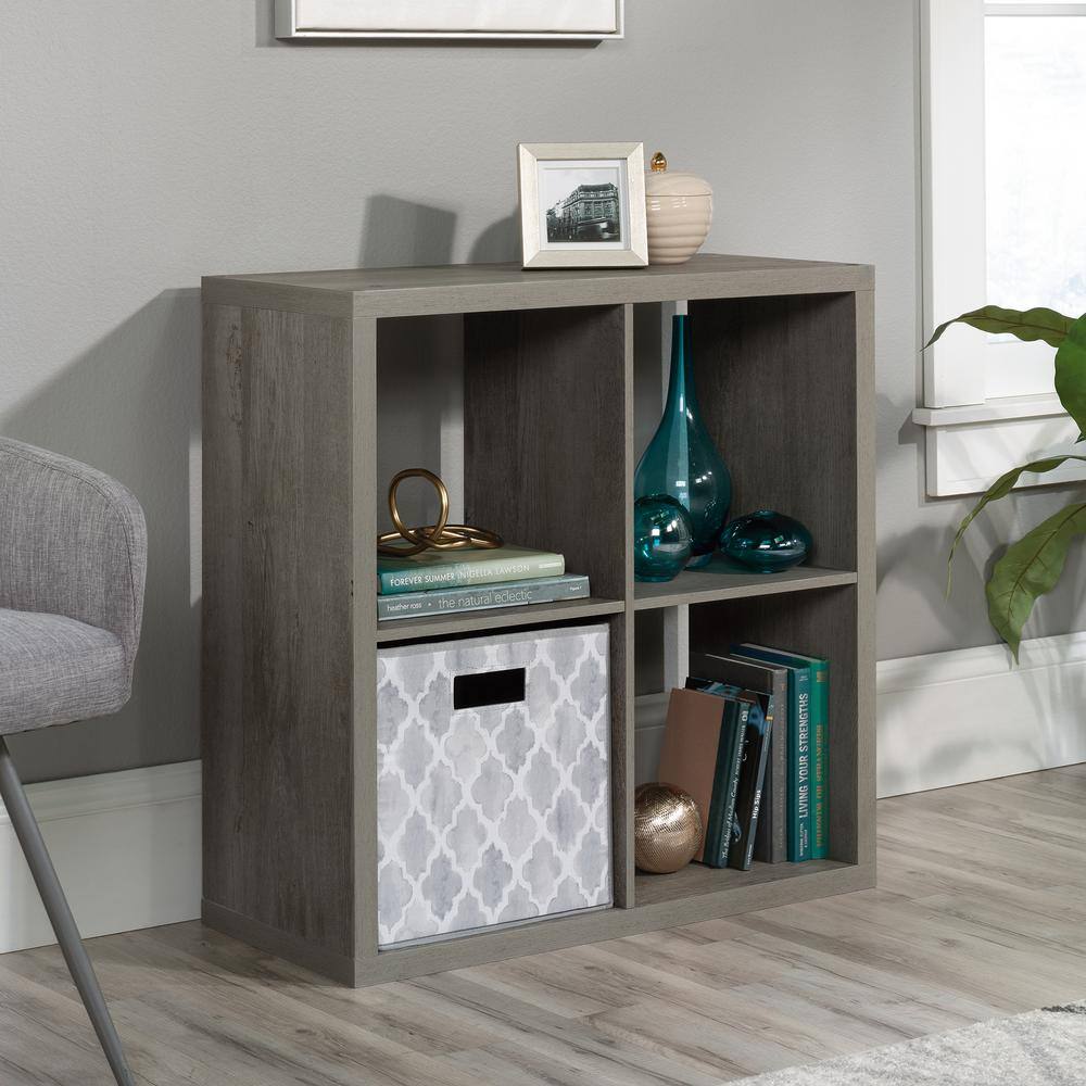 Mystic Oak 4-Cube Organizer Storage Bookcase
