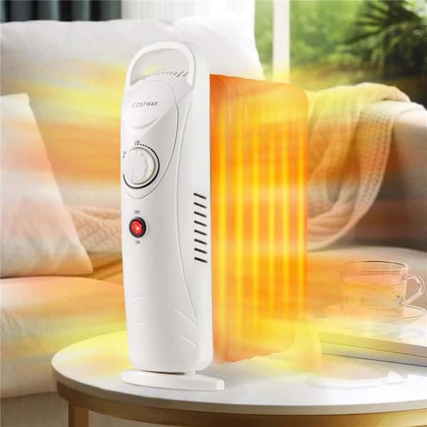 Radiant Heater Mini Electric Radiator Heater Costway 700-Watt