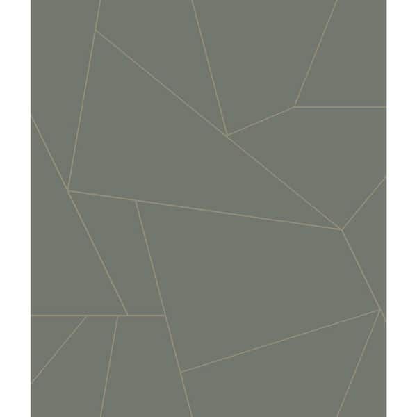 34.17 sq. ft. Fractured Prism Peel and Stick Wallpaper