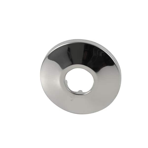 3/4 in. Copper Tube Size Steel Flange Escutcheon Plate in Chrome