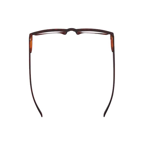 Aluminum Eyeglass Case Hard Shell For Small to Medium Frames In  Black/Silver 