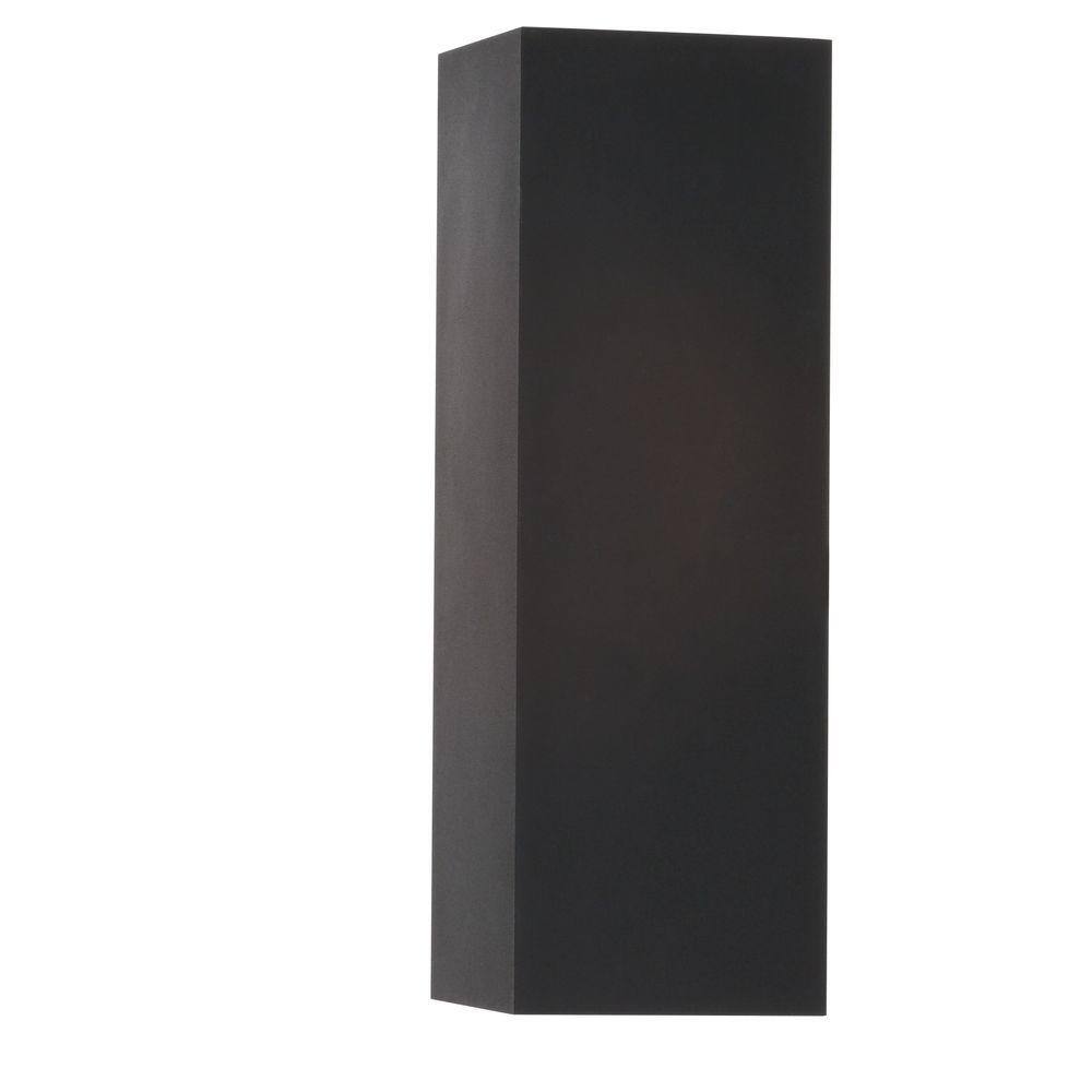 "Square 6"" Two-Light Black Modern Wall Lantern for Outdoor Spaces with Up-Down Light Output" price history on PriceWatchPro