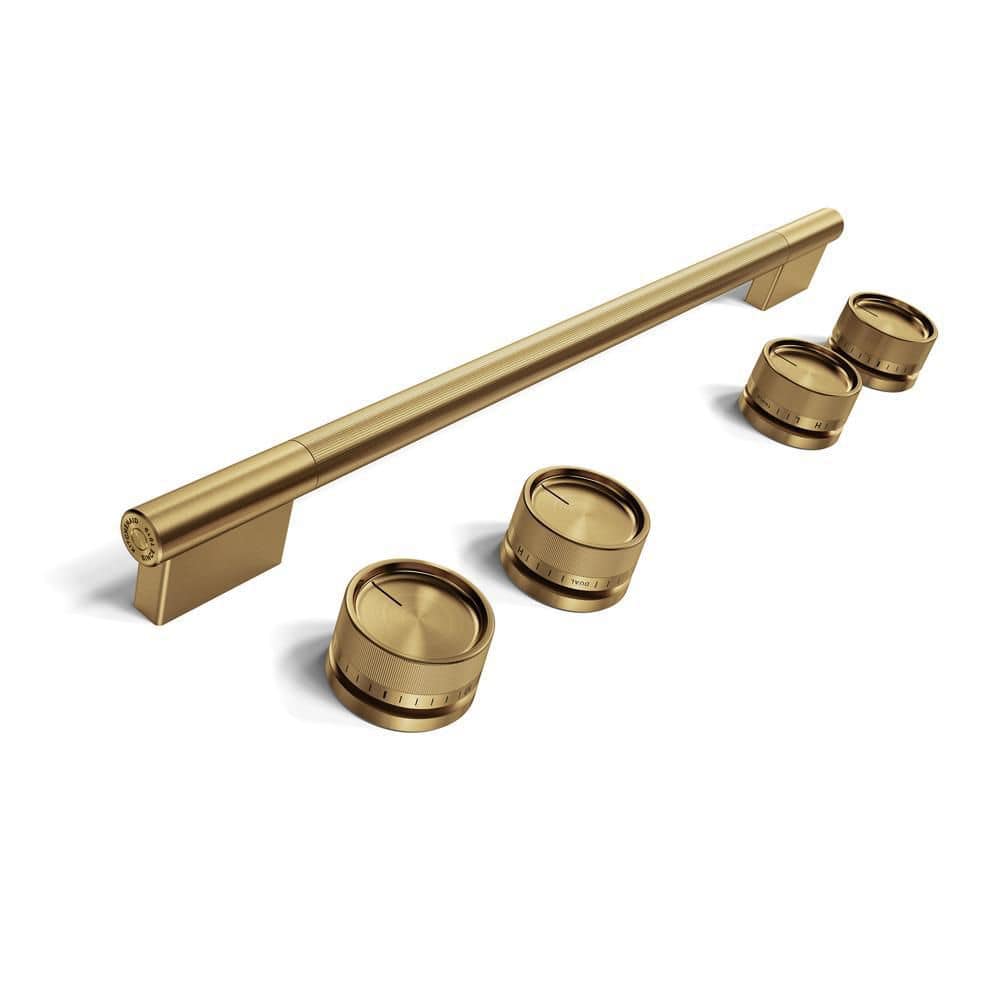 Brass Slide-In ConvectionRange Handle and Knob Hardware Accessory Kit 1-pack price history on PriceWatchPro