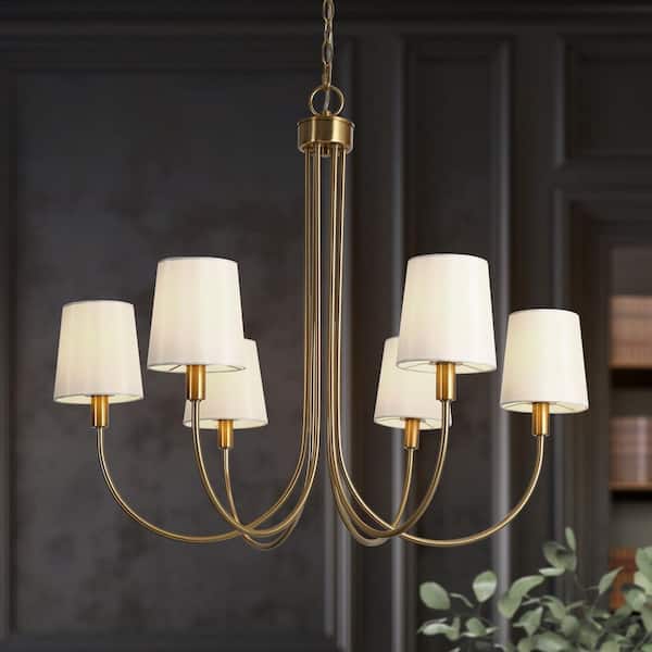 Have a question about Zevni Transitional 28.5 in. 6-Light