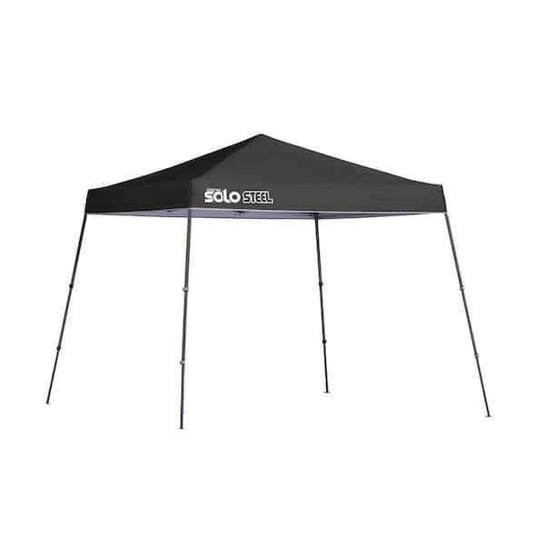 Quik Shade 10 ft. x 10 ft. Black Slant Leg Canopy