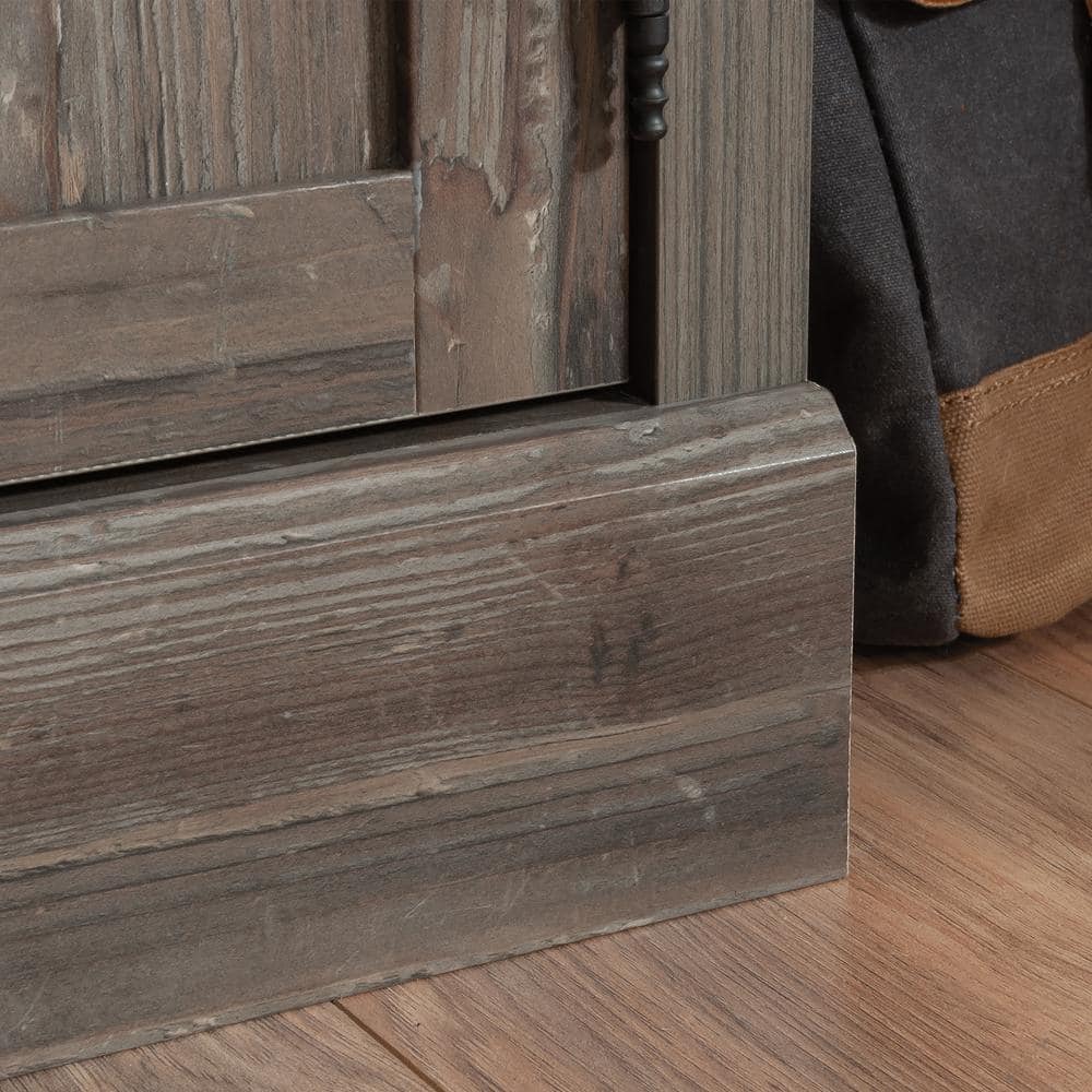 Pebble Pine Office Cabinet with Adjustable Shelving
