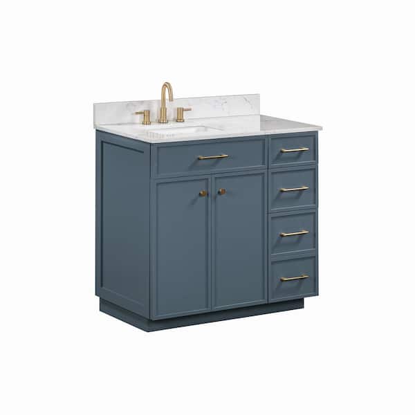 sato マーブル36 Glacier Bay Marcote 36 in. Single Sink Freestanding Slate