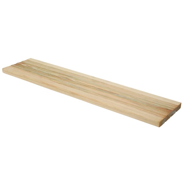ProWood 2 in. x 12 in. x 4 ft. Pressure-Treated Wood Step-Tread