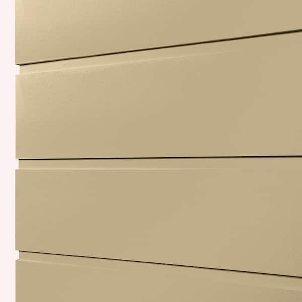 Hardie Plank HZ10 10.25 in. x 144 in. Primed Smooth Fiber Cement Artisan Square Channel Siding