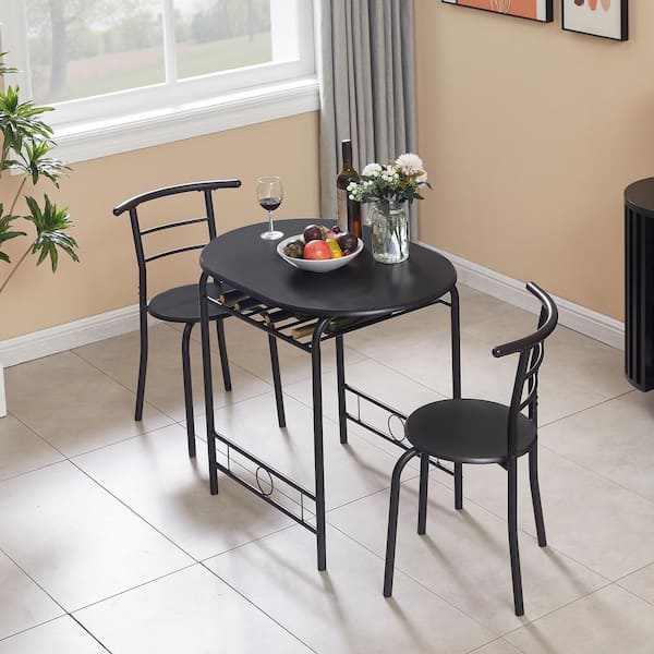 Compact discount table chairs