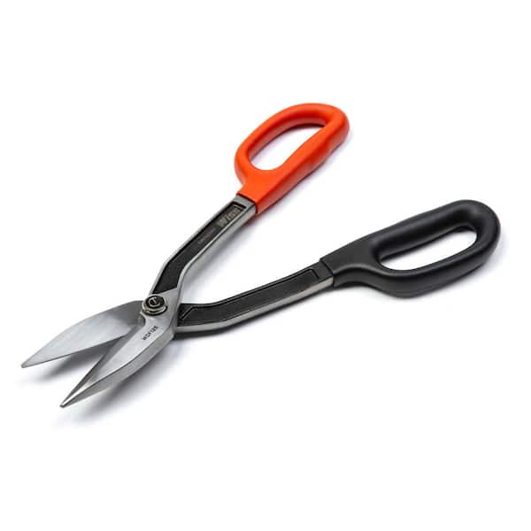 Wiss 10 in. Straight-Cut Drop Forged Tinner Snips WDF10S - The Home Depot