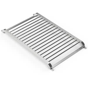 H1 Rooftop Exterior Rack Accessory for Kitchen Storage and Workspace on Grill in Stainless Steel