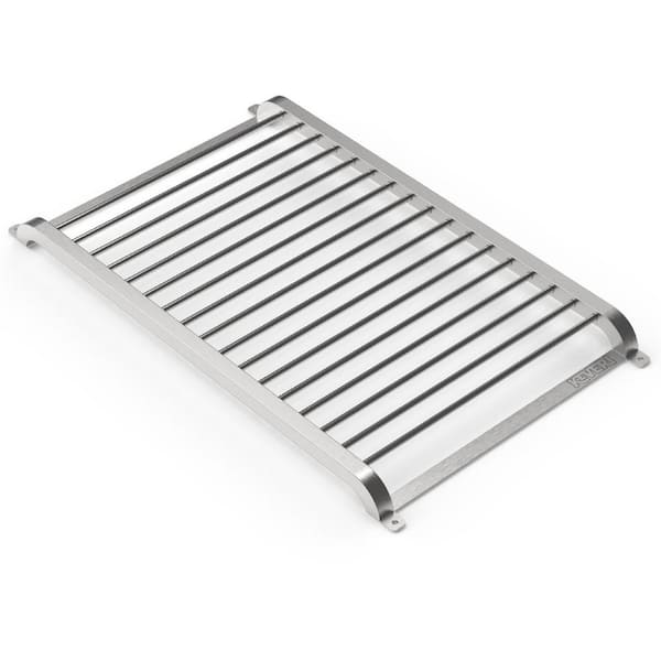 KEVERI H1 Rooftop Exterior Rack Accessory for Kitchen Storage and Workspace on Grill in Stainless Steel