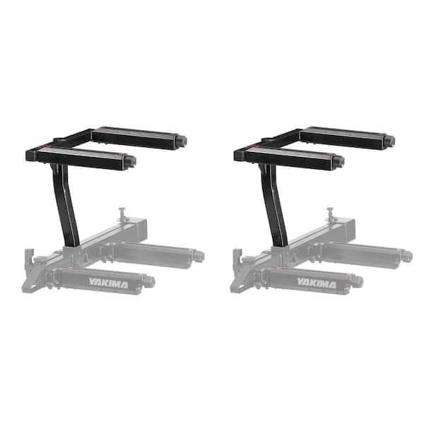 Yakima EXO TopShelf 2nd Level 2 SKS Lock Hitch Base Rack Storage (2-Pack)