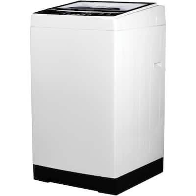 20.3 in. 1.7 cu. ft. 6-Cycle Portable Top Load Electric Washing Machine in white