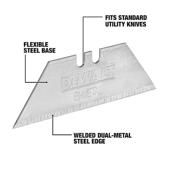 Lenox 20368 Blunt Tip Safety Bi-metal Utility Blades 50 Pack 