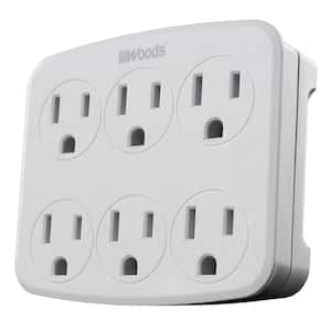 6- Outlet Surge Tap with Phone Cradle