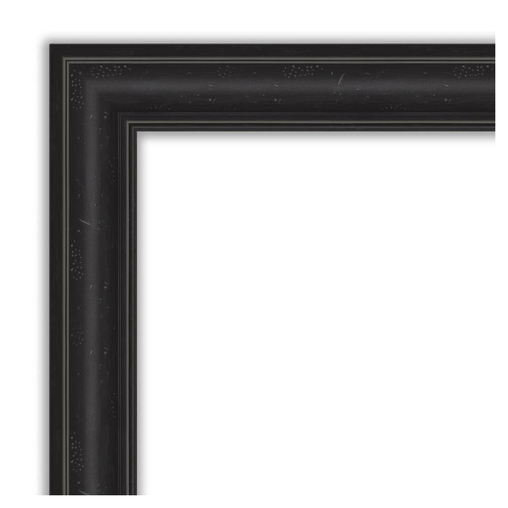 Shipwreck Black Distressed Polystyrene 25" x 21" Picture Frame