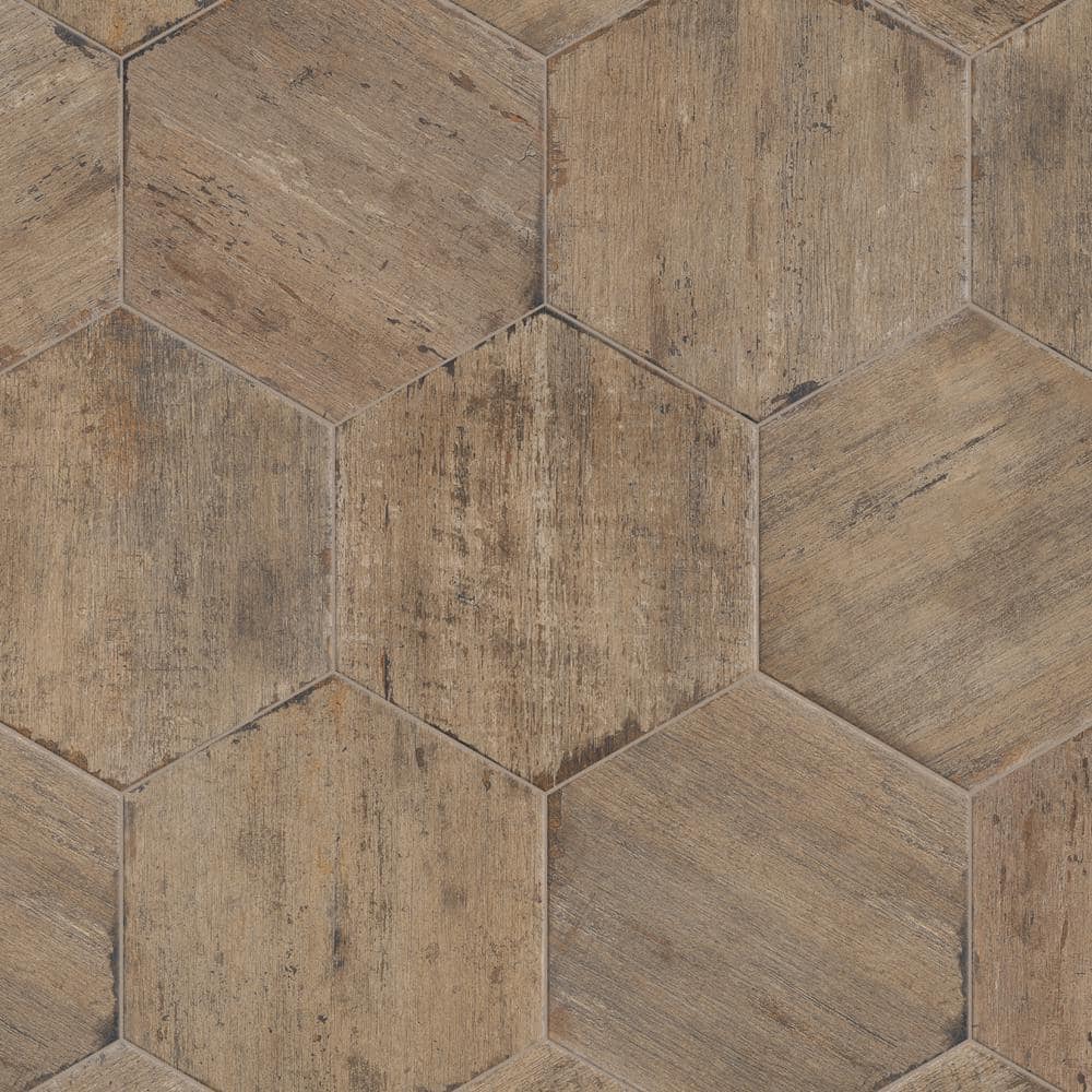 Retro Hex Terra 14-1/8 in. x 16-1/4 in. Porcelain Floor and Wall Tile (11.07 sq. ft./Case) price history on PriceWatchPro