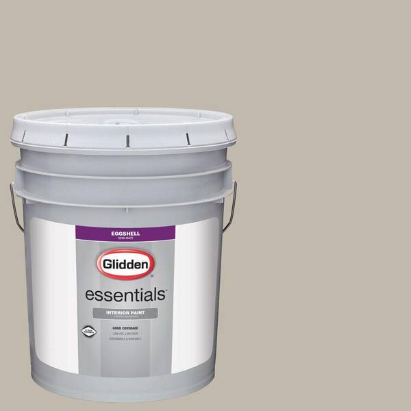 Glidden Essentials 5 gal. #HDGWN36D Silver Clamshell Eggshell Interior ...