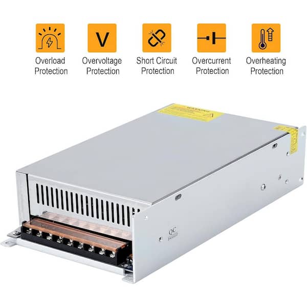 YICHUHAOXI 12V 100A 1200W DC Pipe Capacity Switching Power Supply