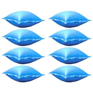 4 x 8 feet big Above Ground Swimming Pool Winterizing Closing Air Pillow (8-Pack), Dimensions: 48 in. x 48 in. x 96 in.