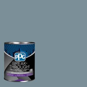 1 qt. PPG1153-5 Chalky Blue Semi-Gloss Door, Trim & Cabinet Paint