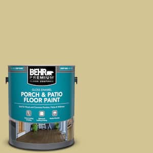 1 gal. #M310-4 Almondine Gloss Enamel Interior/Exterior Porch and Patio Floor Paint