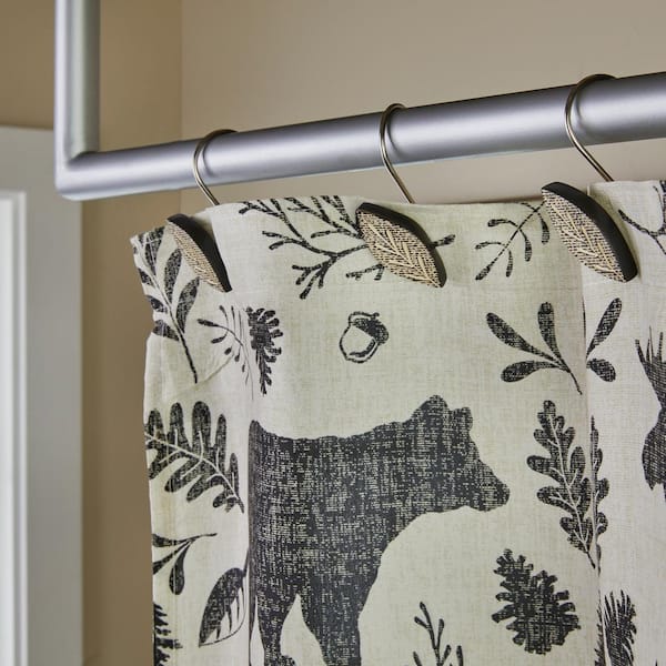 Aspen Lodge Shower Curtain Hooks Natural - SKL Home