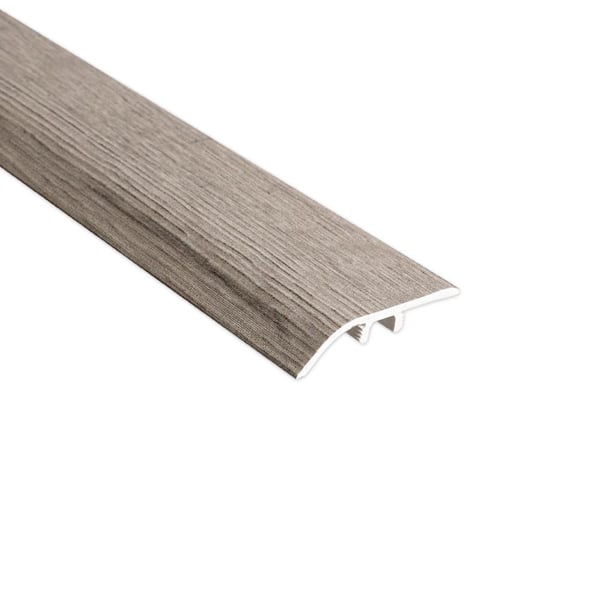 INHAUS SURFACES Garrett Oak Hybrid Resilient 0.37 in. T x 1.74 in. W x 72 in. L Waterproof Reducer Molding