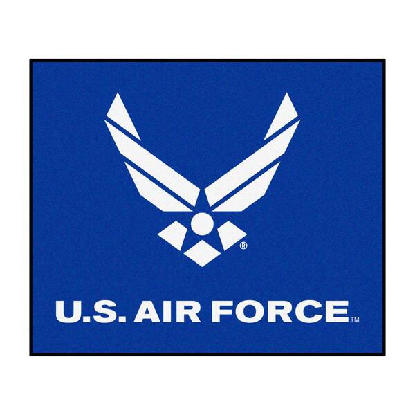 Fanmats U S Air Force 5 Ft X 6 Ft Tailgater Rug 6977 The Home Depot