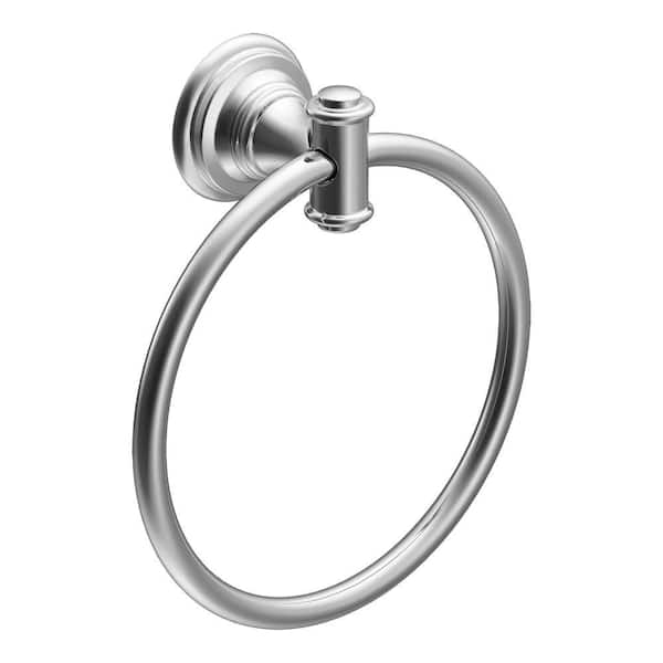 MOEN Ellsworth Towel Ring in Chrome