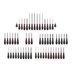 High-Torque Black Oxide Blade Screwdriver and Nut Driver Set (58-Piece)