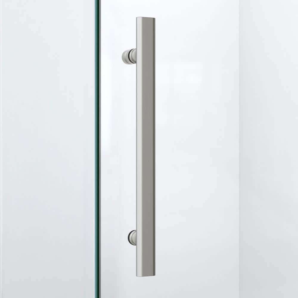 Prism Plus 34" x 72" Frameless Clear Glass Neo-Angle Shower Enclosure