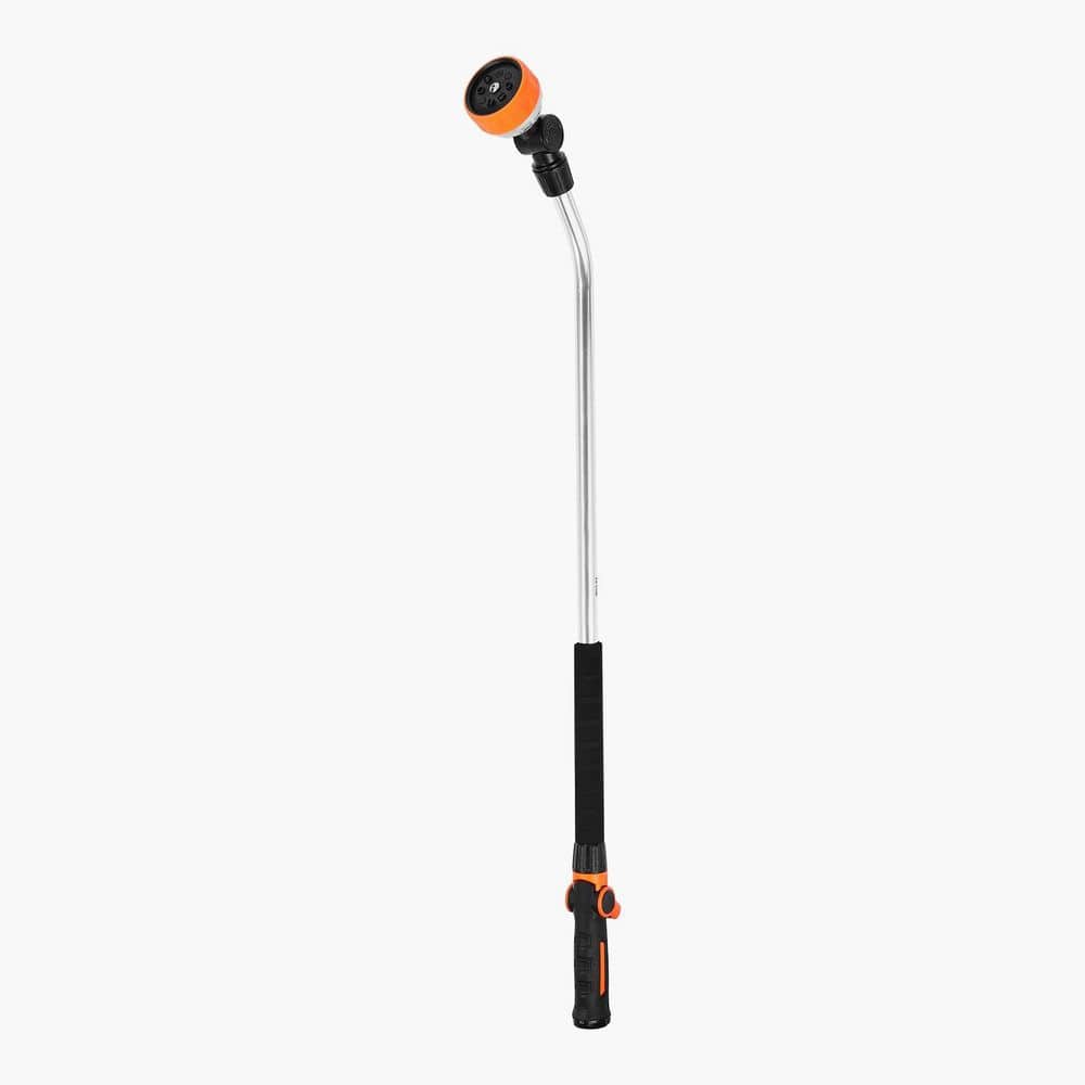 36 in. Extra Long Heavy Duty Garden Hose Wand w/ 8 Spray Patterns and 180° Swivel Head for Hanging Baskets Shrubs Lawn price history on PriceWatchPro