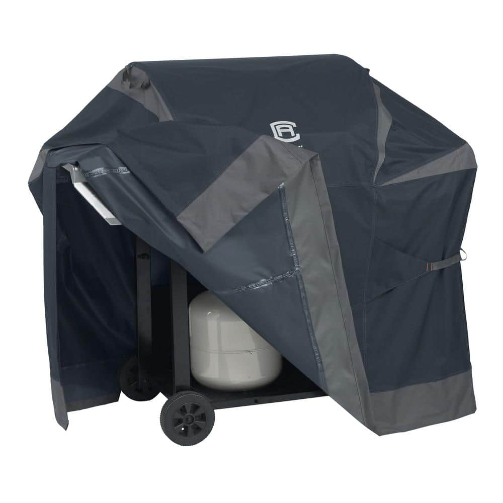 StormPro 58 Inch Black Waterproof BBQ Grill Cover