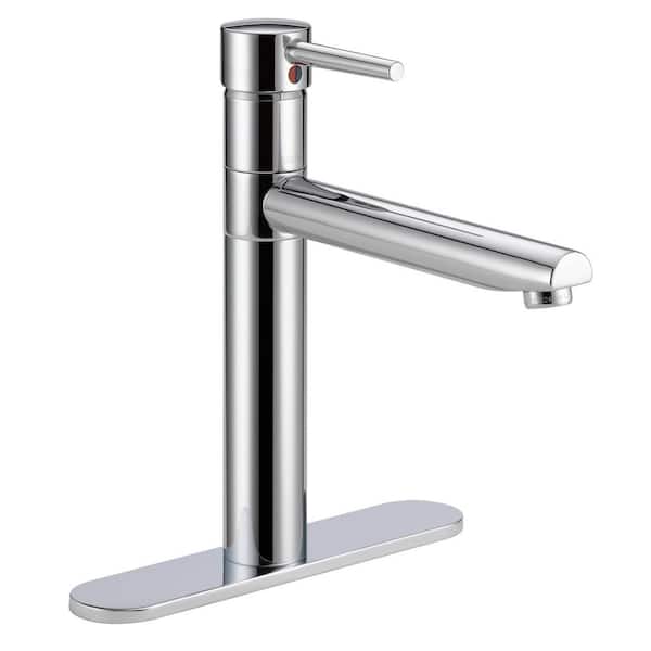 Delta Trinsic Single-Handle Standard Kitchen Faucet in Chrome
