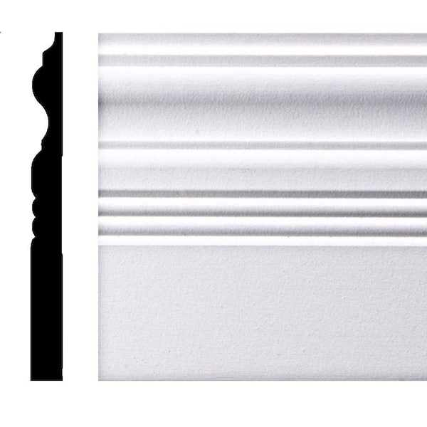 Builder's Choice Alta CO6688 9/16 in. x 6-1/4 in. MDF Base Moulding