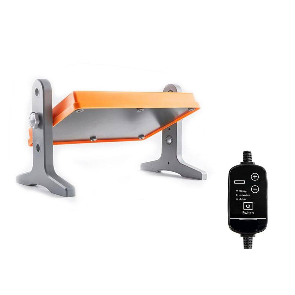 Brooder Heater Adjustable Temperature Chick Warmer Heating Plate 12 x 8 Adjustable Height 3-Speed Control Equipment price history on PriceWatchPro