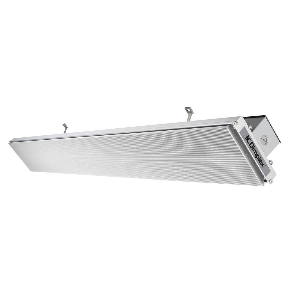 Dimplex DLW Series 240-Volt, 2400-Watt Outdoor/Indoor Radiant Heater, White