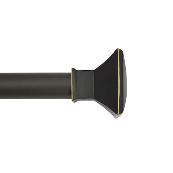Versailles Home Fashions Imperial Noire Quad Rod Set (72in - 144in)