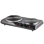 OVENTE Single Burner 7.25 in. Black Hot Plate BGS101B - The Home Depot