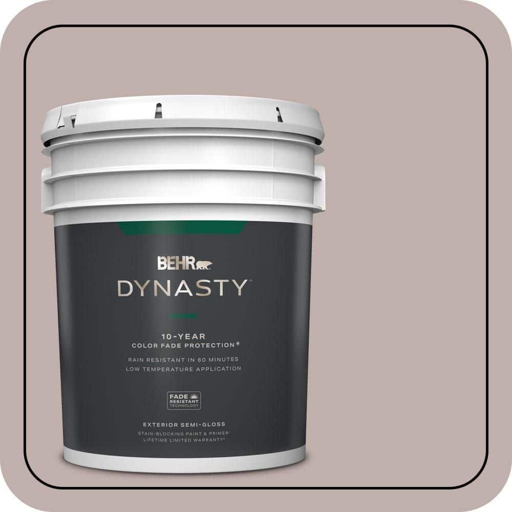 5 gal. #740A-3 Oak Ridge Semi-Gloss Enamel Exterior Stain-Blocking Paint & Primer price history on PriceWatchPro