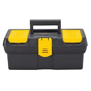 12-1/2 in. Tool Box with Lid Organizers