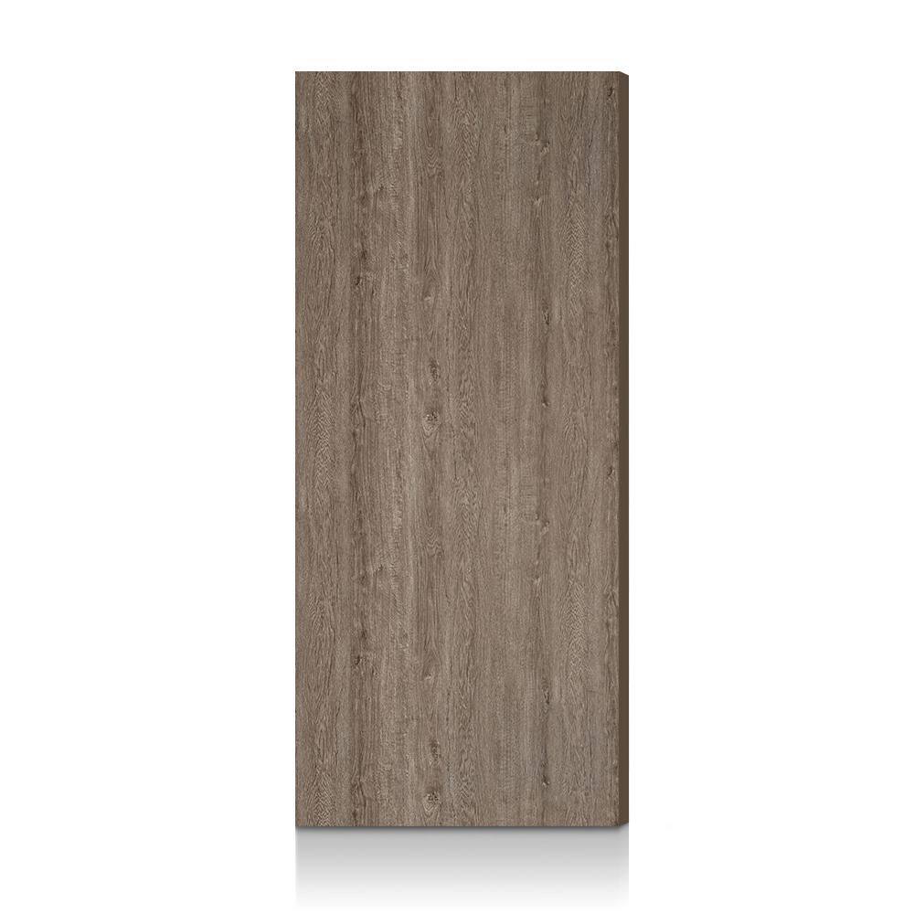 24 in. x 86 in. Smoked Oak Texture Flush Hollow Core Composite Interior Door Slab price history on PriceWatchPro