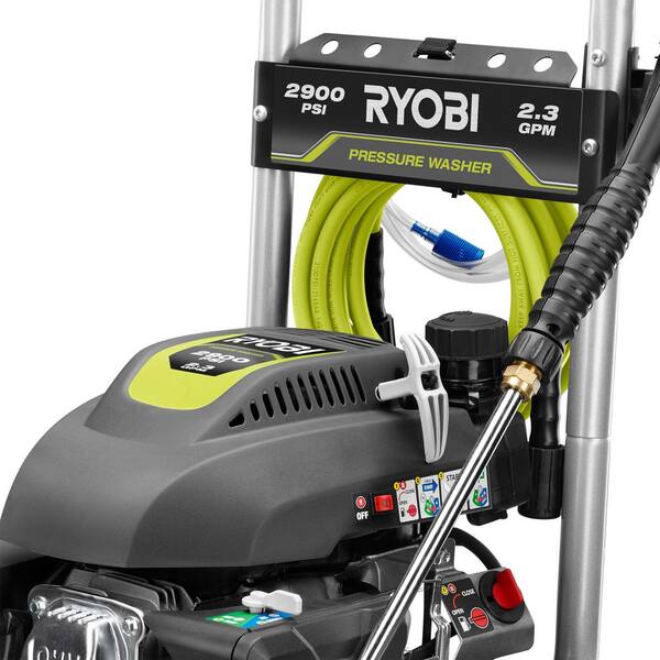 RYOBI 2900 PSI 2.3 GPM Gas Pressure 