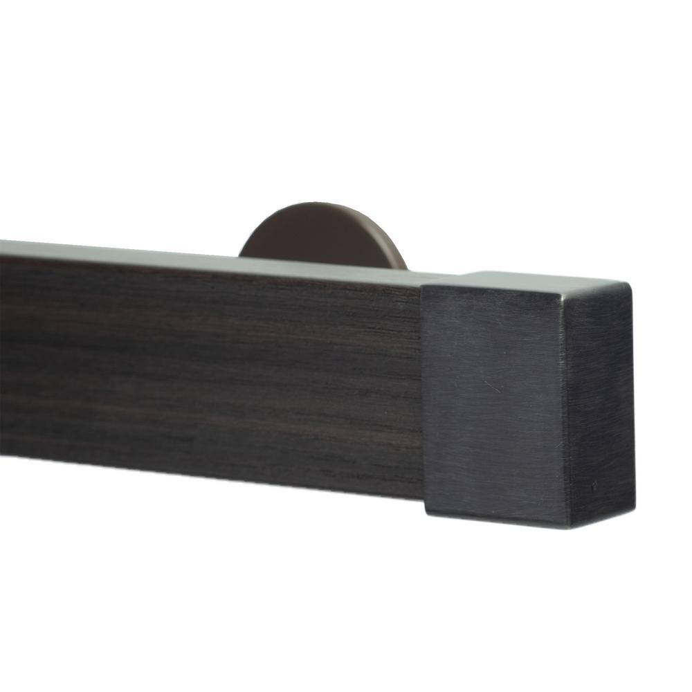 Reviews for Art Decor Kontur Wood 60 in. NonAdjustable Single Traverse