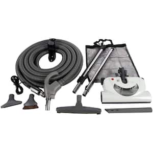 Central Vacuum Powerhead Kit with 35 ft. Pigtail Hose